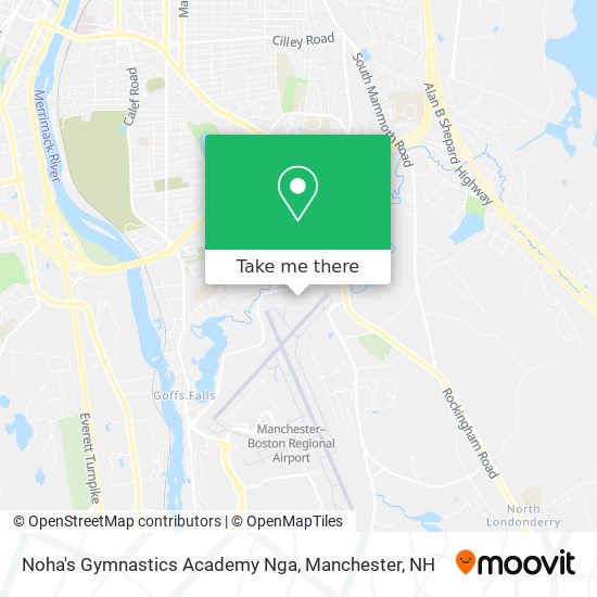 Mapa de Noha's Gymnastics Academy Nga