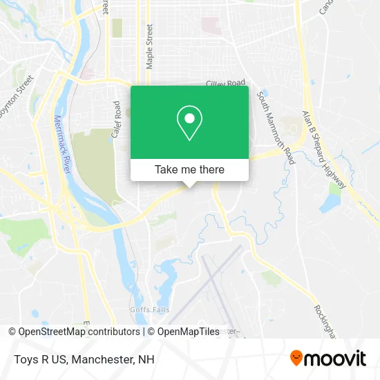 Toys R US map