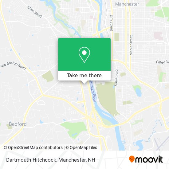 Mapa de Dartmouth-Hitchcock