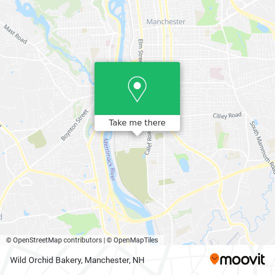 Mapa de Wild Orchid Bakery