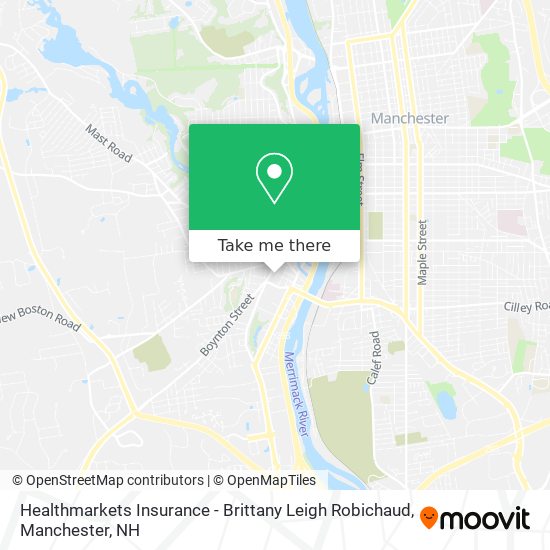Healthmarkets Insurance - Brittany Leigh Robichaud map