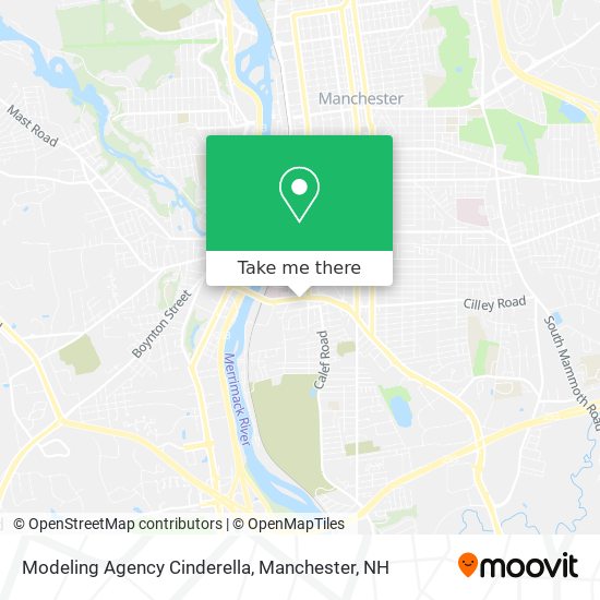 Modeling Agency Cinderella map