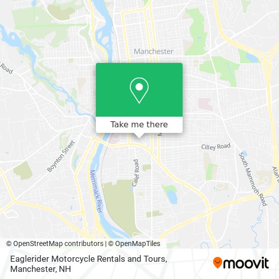 Mapa de Eaglerider Motorcycle Rentals and Tours