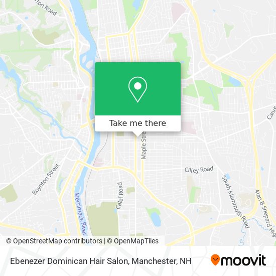 Ebenezer Dominican Hair Salon map
