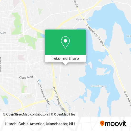 Hitachi Cable America map