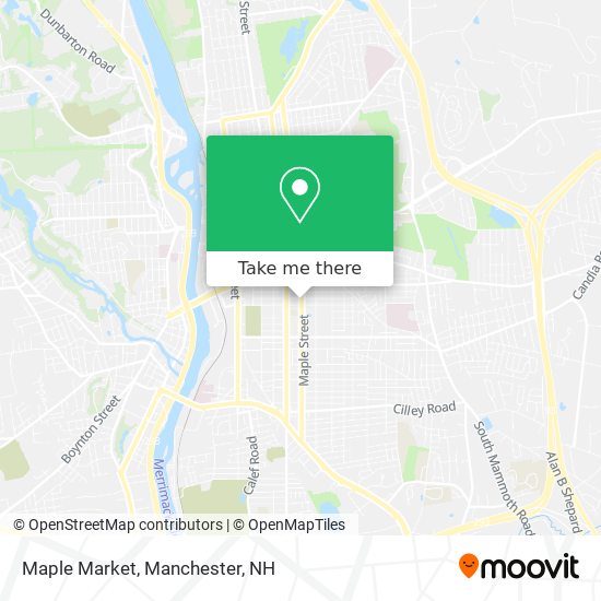 Mapa de Maple Market