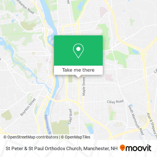 Mapa de St Peter & St Paul Orthodox Church