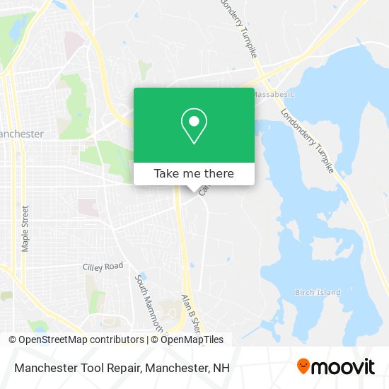 Manchester Tool Repair map