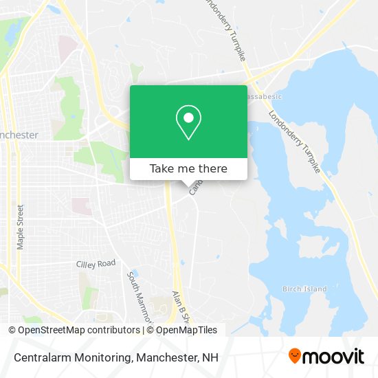 Mapa de Centralarm Monitoring