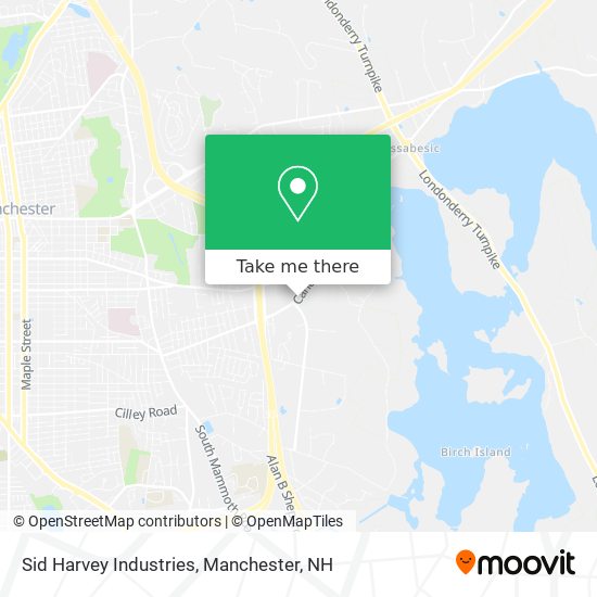 Sid Harvey Industries map