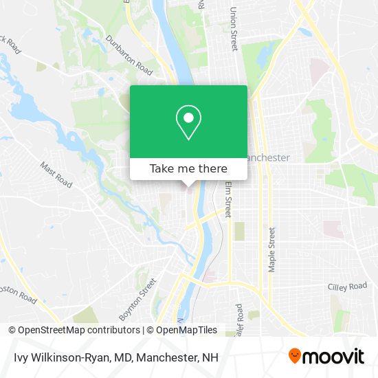 Ivy Wilkinson-Ryan, MD map