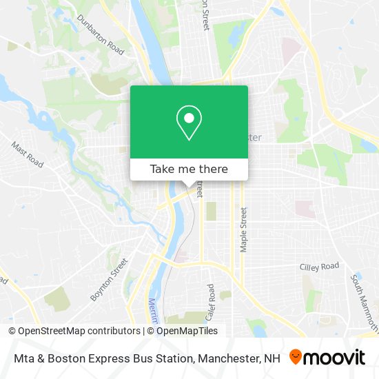 Mapa de Mta & Boston Express Bus Station