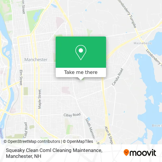 Squeaky Clean Coml Cleaning Maintenance map
