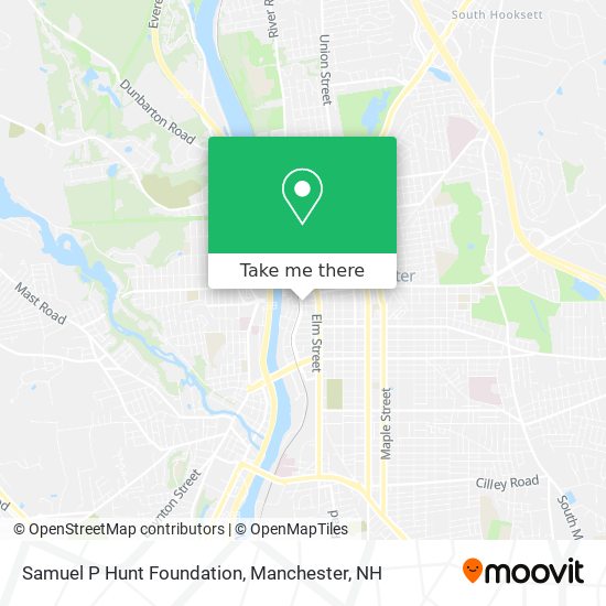 Samuel P Hunt Foundation map