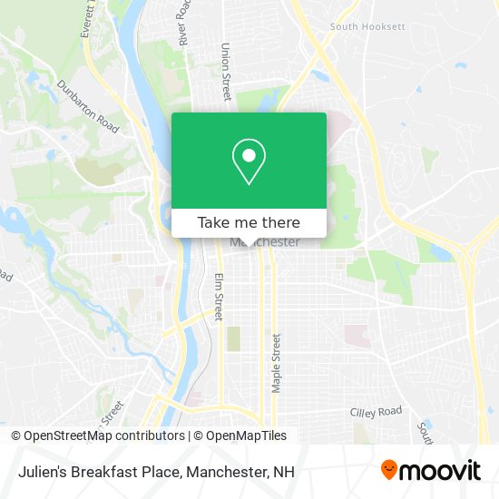 Mapa de Julien's Breakfast Place