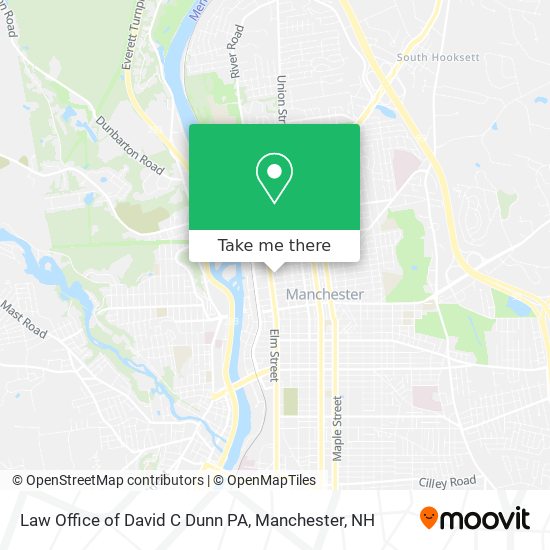 Mapa de Law Office of David C Dunn PA