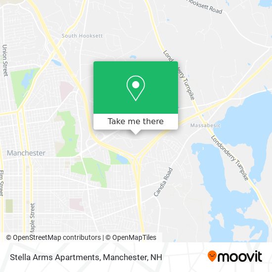 Mapa de Stella Arms Apartments