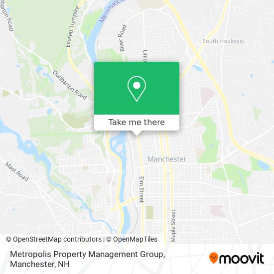 Metropolis Property Management Group map