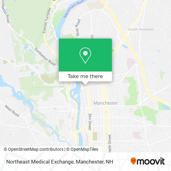 Mapa de Northeast Medical Exchange