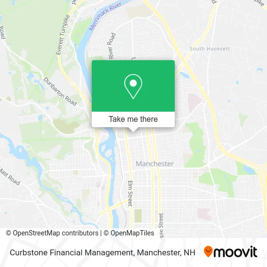 Curbstone Financial Management map
