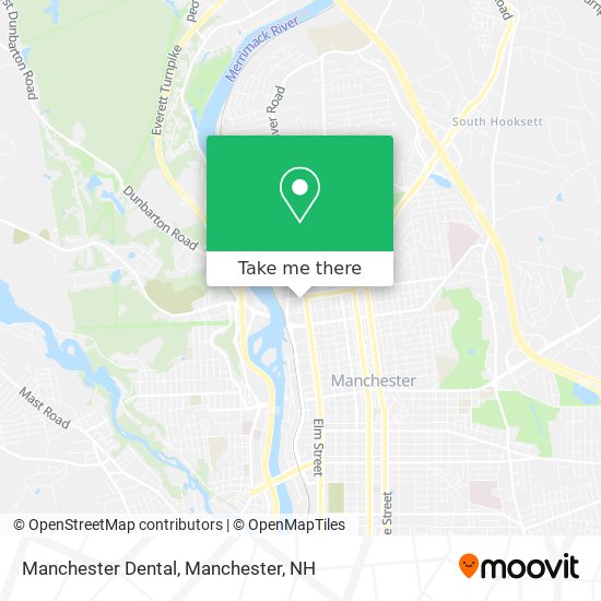 Manchester Dental map