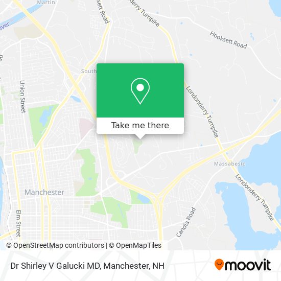 How to get to Dr Shirley V Galucki MD in Manchester by Bus?