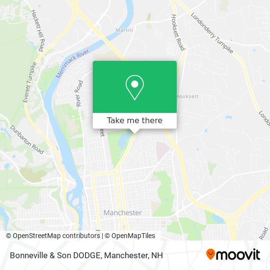Bonneville & Son DODGE map