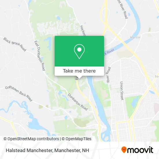 Halstead Manchester map