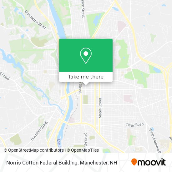 Mapa de Norris Cotton Federal Building