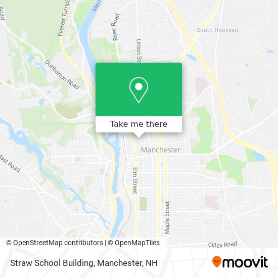 Straw School Building map