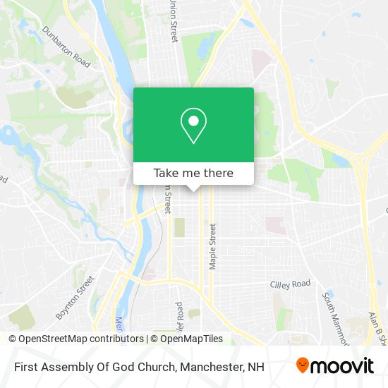 Mapa de First Assembly Of God Church