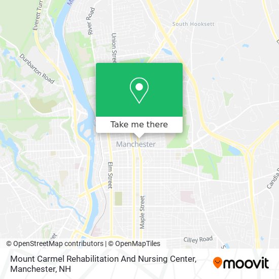 Mapa de Mount Carmel Rehabilitation And Nursing Center