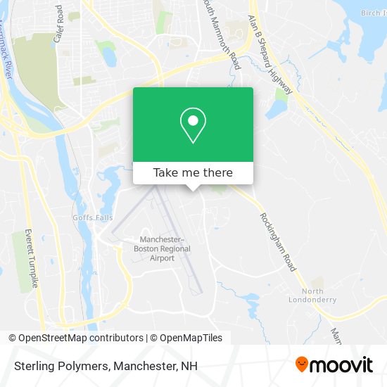 Mapa de Sterling Polymers