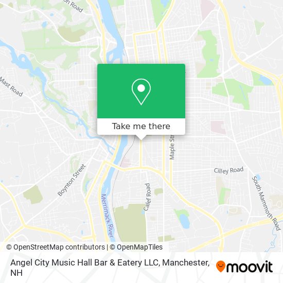 Angel City Music Hall Bar & Eatery LLC map