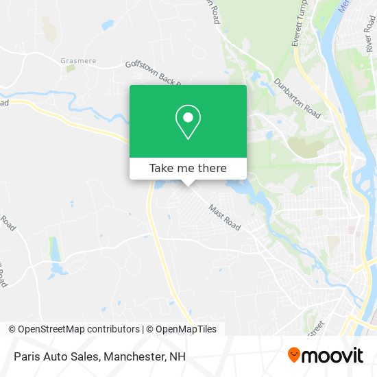 Paris Auto Sales map
