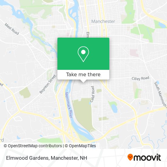 Mapa de Elmwood Gardens