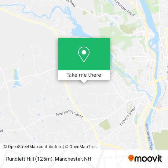 Rundlett Hill (125m) map