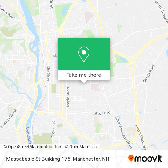 Mapa de Massabesic St Building 175