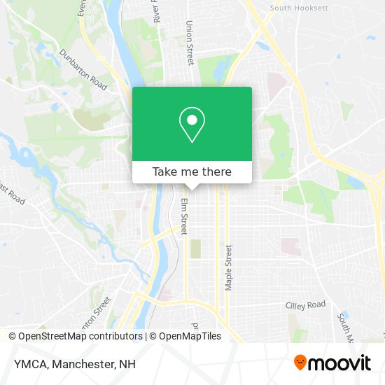 YMCA map