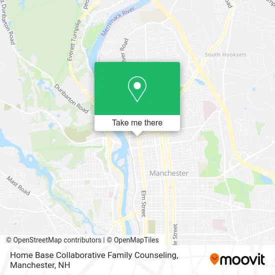 Home Base Collaborative Family Counseling map