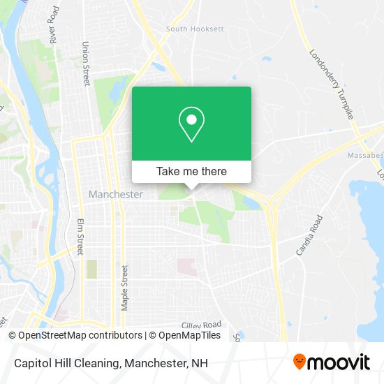 Capitol Hill Cleaning map