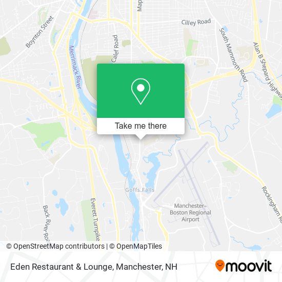 Eden Restaurant & Lounge map