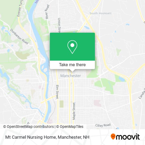 Mt Carmel Nursing Home map