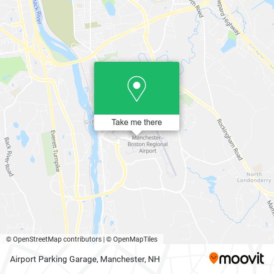Airport Parking Garage map