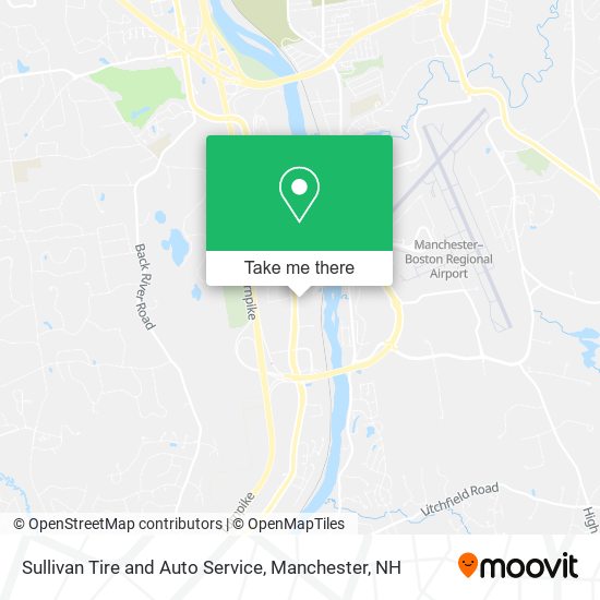 Sullivan Tire and Auto Service map