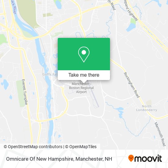 Mapa de Omnicare Of New Hampshire