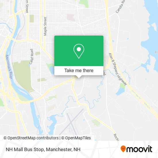 Mapa de NH Mall Bus Stop