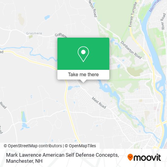 Mark Lawrence American Self Defense Concepts map