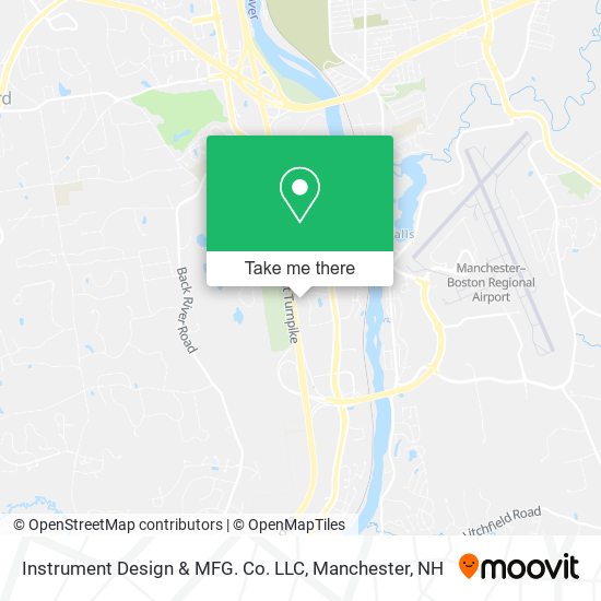 Instrument Design & MFG. Co. LLC map