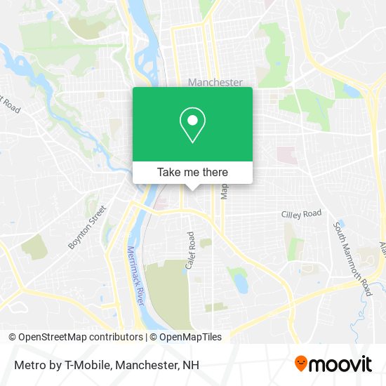 Metro by T-Mobile map